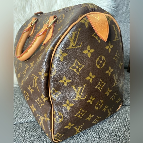 SOLD ON IG Louis Vuitton Speedy 30 and monogram strap - Picture 5 of 16